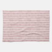 Roze Strepen Theedoek (Horizontaal)