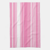 Roze strepen theedoek (Verticaal)