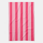 Roze strepen theedoek (Verticaal)