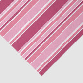 Roze strepen tissuepapier (Detail)