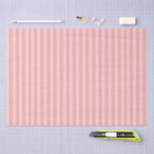 Roze strepen tissuepapier (Craft)