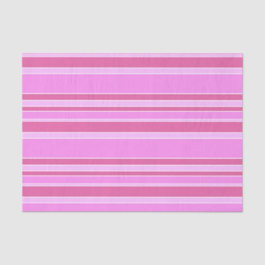 Roze strepen tissuepapier (Voorkant)