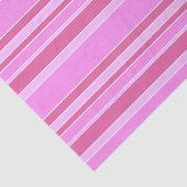 Roze strepen tissuepapier (Detail)