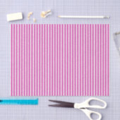 Roze strepen tissuepapier (Craft)