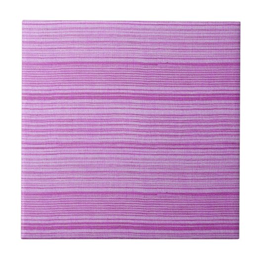 roze strepen van textiel tegeltje (Voorkant)