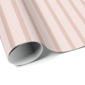 Roze Strepen Verjaardag Cadeaupapier (Rol Hoek)