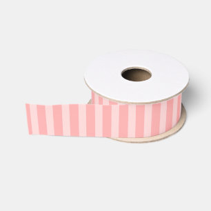Roze Strepen Verjaardag Meisje Grosgrain Lint