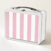 Roze strepen, witte strepen, gestreept patroon (Voorkant)