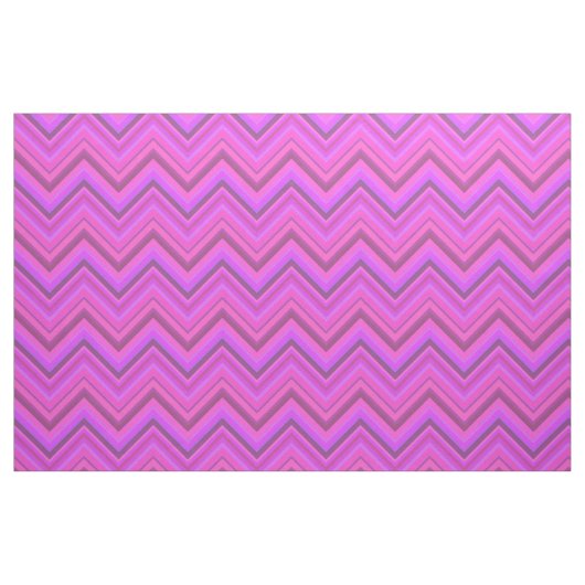 Roze strepen zigzagpatroon stof (Fat Quarter)