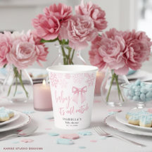 Roze Strik Baby Het Is Koud Buiten Baby Borrel
