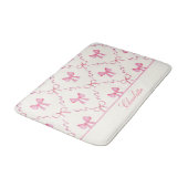 Roze Strik Badmat (Gekanteld)