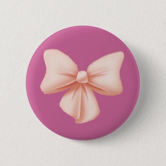 Roze strik Button (Voorkant)
