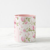 Roze Strik Coquette Bruiloftsborrel | Toekomstige Mok (Midden)