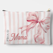 Roze Strik Coquette Trots Mama Etui (Achterkant)