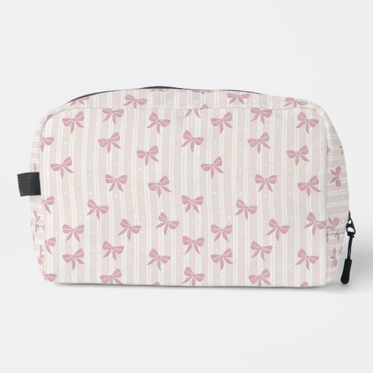 Roze Strik Cosmetic Toilettasje (Voorkant)