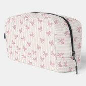 Roze Strik Cosmetic Toilettasje (Rechterhoek)