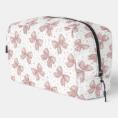Roze Strik Cosmetische Tas (Rechterhoek)