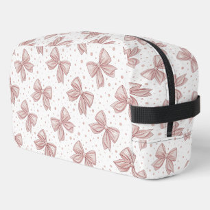 Roze Strik Cosmetische Tas