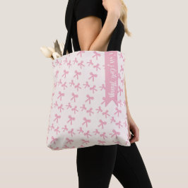 Roze Strik Draagtas