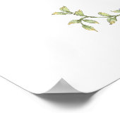 Roze Strik Dwaas Ganz Kuiken Meisje Borrel Verwelk Poster (Hoek)