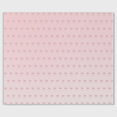Roze Strik Geschenkverpakkings Papier (Vlak)