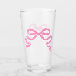 Roze Strik Glas