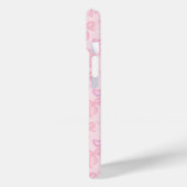 Roze Strik Hart Telefoonhoesje Case-Mate iPhone Case (Achterkant / Links)