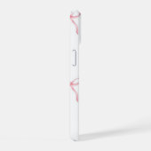 Roze strik iPhone hoesje 15 Case (Rechterkant)