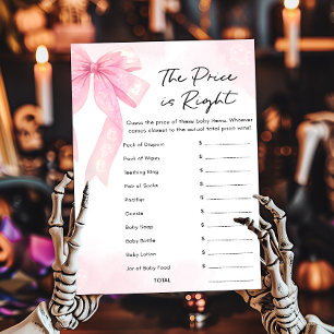 Roze Strik Kleine Boe The Price Is Right Spel