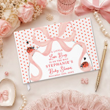 Roze Strik Kleine Liefdeskever Lieveheersbeestje S