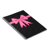 Roze Strik Notitieboek (Rechterzijde)