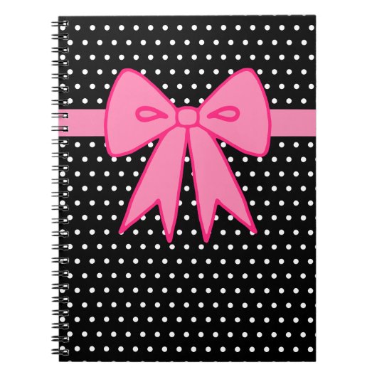 Roze Strik Notitieboek (Voorkant)