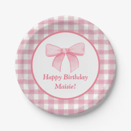 Roze Strik Papier Bord 