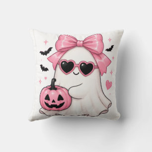 Roze Strik Roze Geest Hart Zonnebril Kussen
