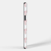 Roze Strik Roze Kabouter Patroon Monogram Eerste L Case-Mate iPhone Case (Achterkant / Rechts)