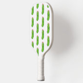 Roze strik schattige augurk print pickleball paddle (Links)