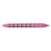 Roze Strik School Kantoor Pen Geschenk (Achterkant)
