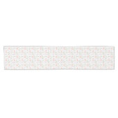 Roze Strik Tafel Runner Korte Tafelloper (Horizontaal)