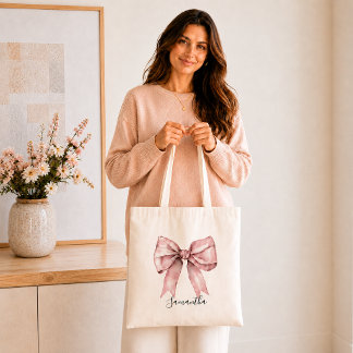 roze strik tas
