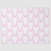 Roze Strik Tissuepapier (Voorkant)