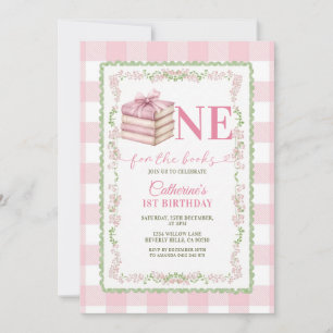 Roze Strik Verleidelijke Eén voor het boek 1e verj Kaart