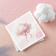 Roze strik voor Baby Girl Shower 