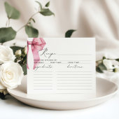 Roze strik Ze is het binden van de knoop Bruids Re