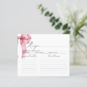 Roze strik Ze is het binden van de knoop Bruids Re (Staand voorkant)