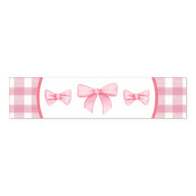 Roze Strikdas servetring