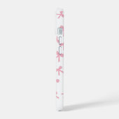 Roze Strikedroom Coquette Hoesje iPhone 15 Case (Linkerkant)