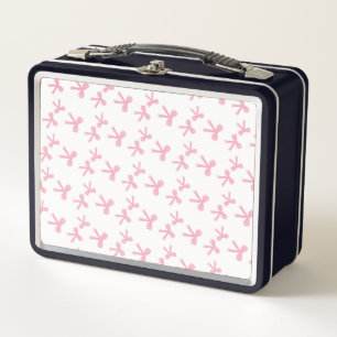 Roze Strikedroom Lunchbox Mooie Coquette Roze St