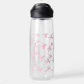 Roze Strikedroom Waterfles (Achterkant)