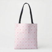 Roze Striking Notebook – Schattig & Vrouwelijk Dag Tote Bag (Voorkant)