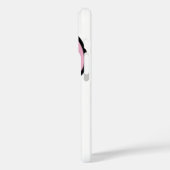 Roze strikje Maanziek  Case-Mate iPhone Case (Achterkant / Links)